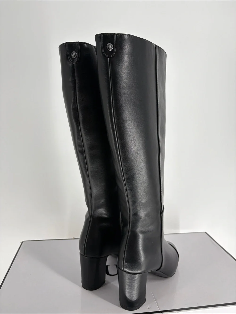 NEW GUESS PALISA3  Knee-High Black Heel Boots